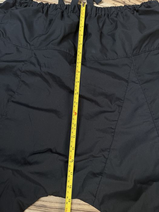 Mega wielkie spodnie z obnizonym krokiem bojowki alladynki