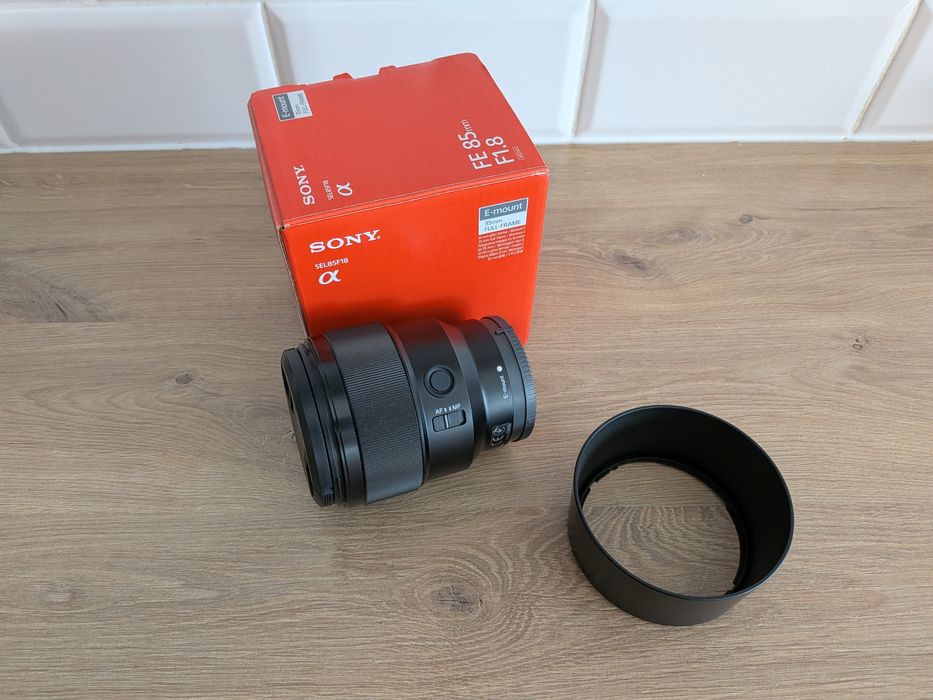 Sony obiektyw FE 85 1.8