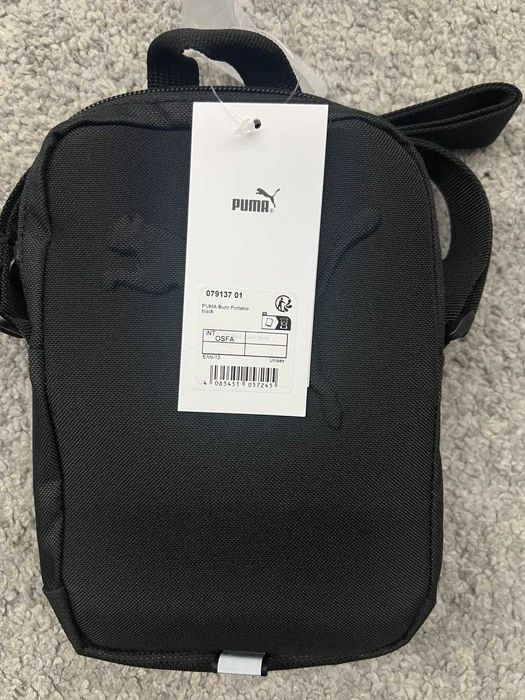 Оригінальна сумка puma через плече чорна кросбоді унісекс