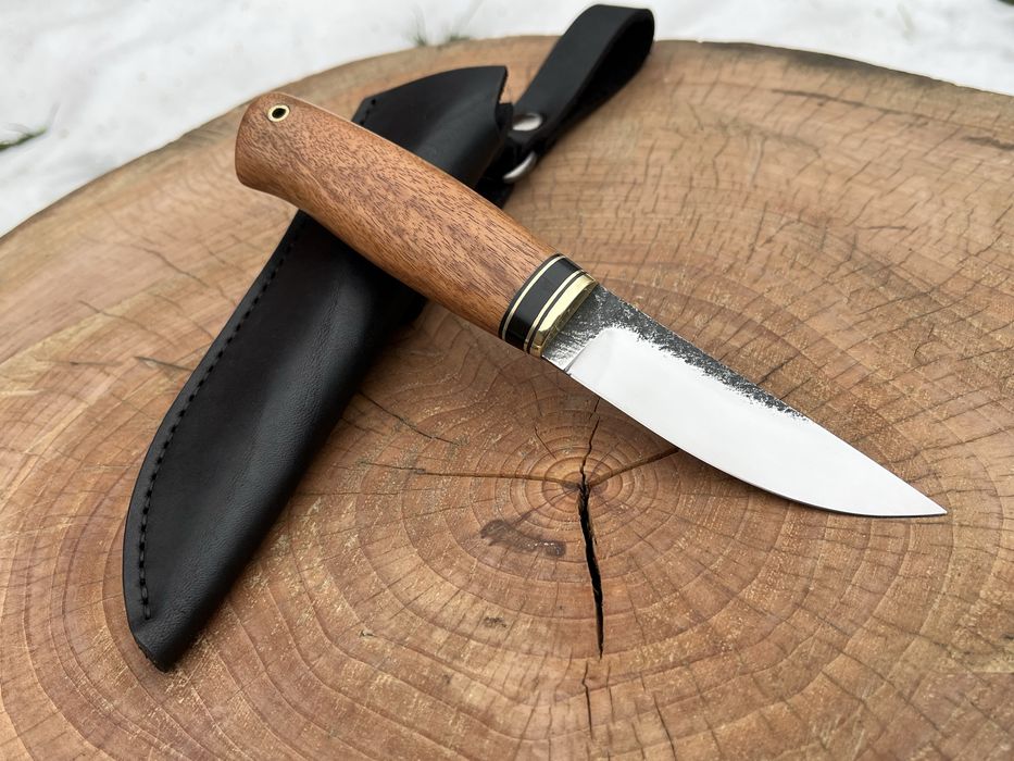 Нож ручной работы ніж ручної роботи нож охотничий  сталь 110х18  финка