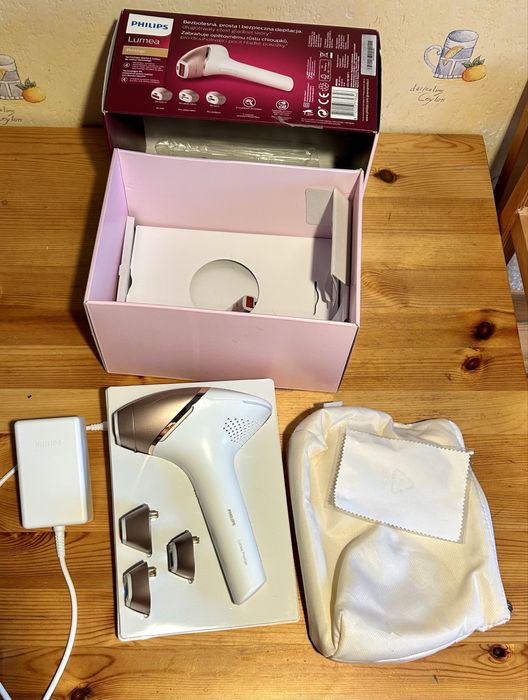 Philips Lumea Prestige jak nowe, pełny zestaw