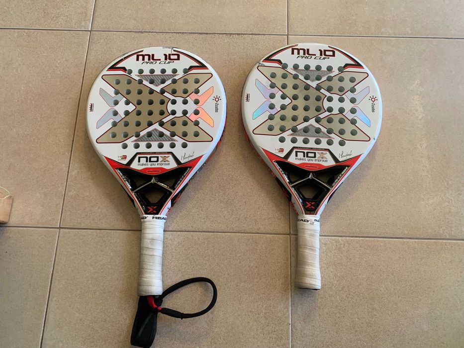 2x Raquetes de Padel NOX ML10 Pro Cup - Para reparação