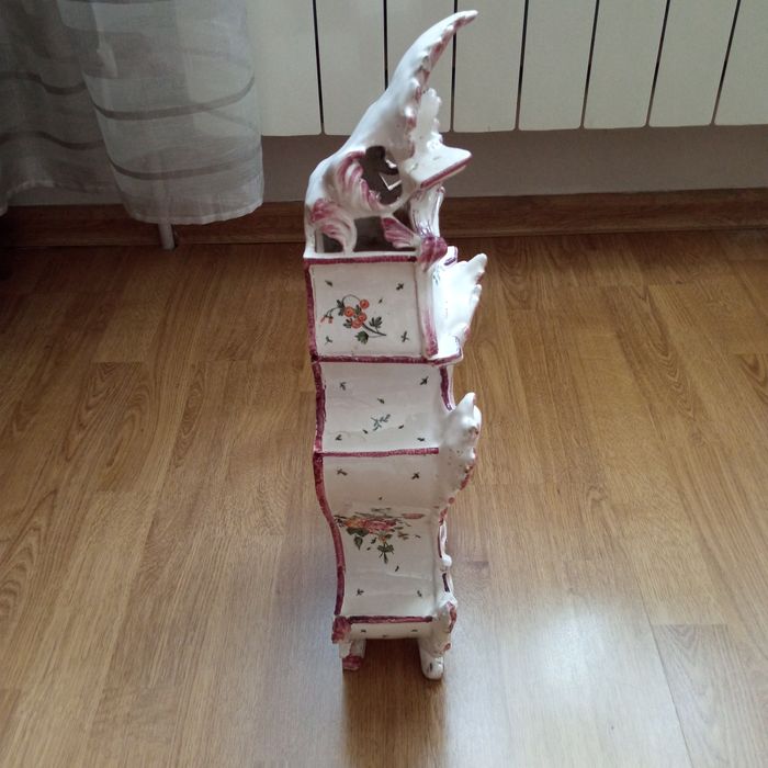 Stary zegar porcelanowy