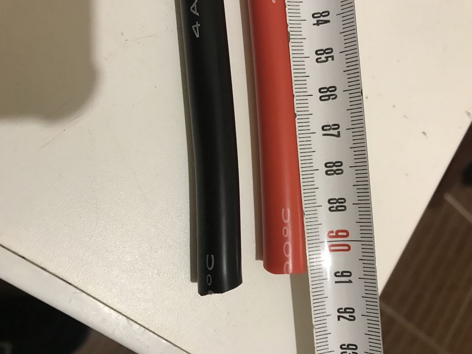 Дріт силіконовий лужений 4 AWG (25 мм.кв.)для LiFePo4 збірок