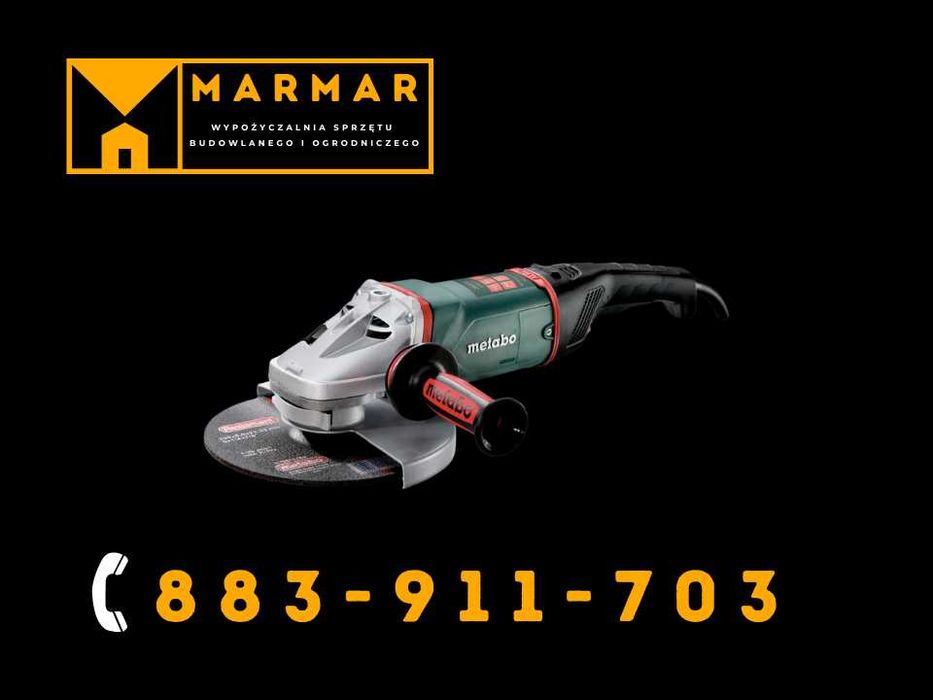 Szlifierka kątowa Metabo 230mm, WYNAJEM, WYNAJMĘ, WYPOŻYCZALNIA !