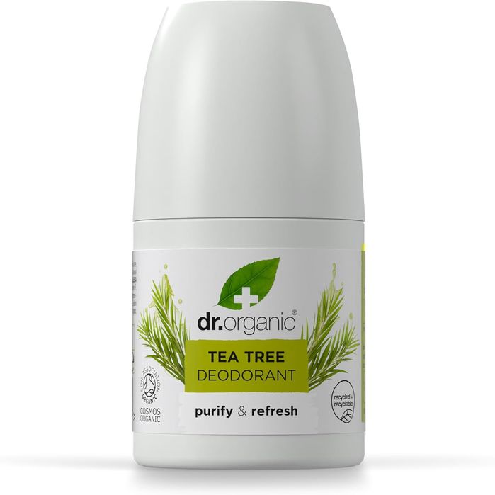 Dr Organic Naturalny Dezodorant Roll On Drzewo Herbaciane 50 Ml