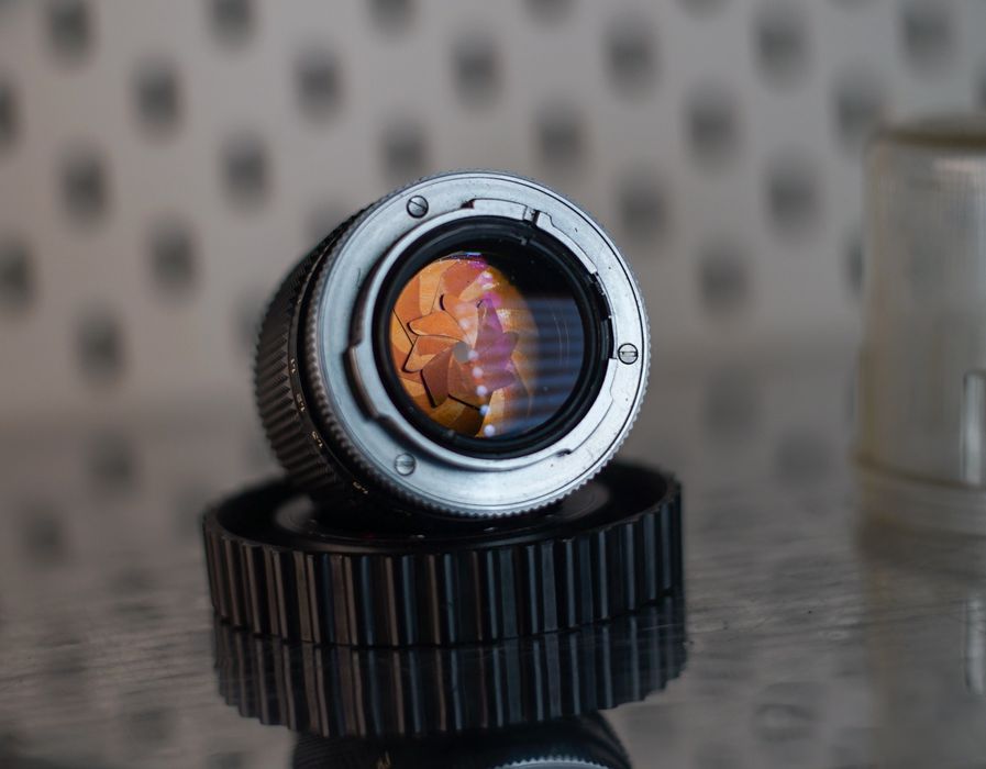 Obiektyw Jupiter 9 automat 85 2.0 adapter sony e fe