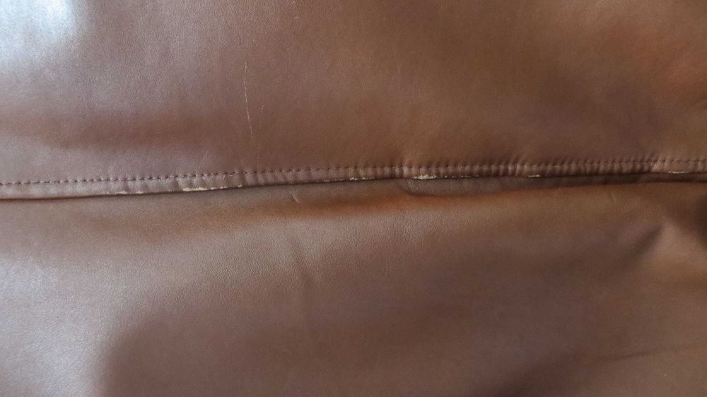 Casaco de pele homem, castanho, tamanho 50