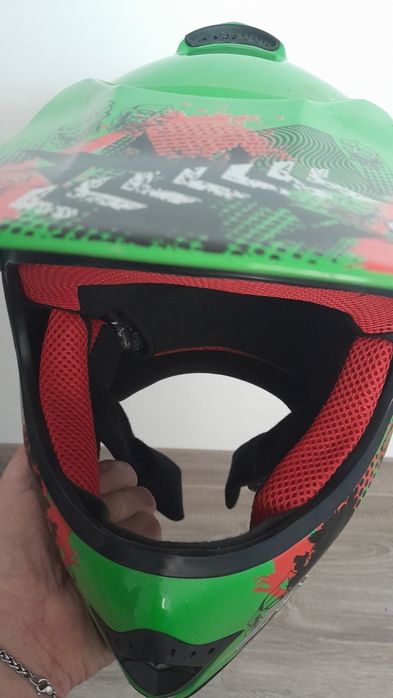 Kask na motor lub quada