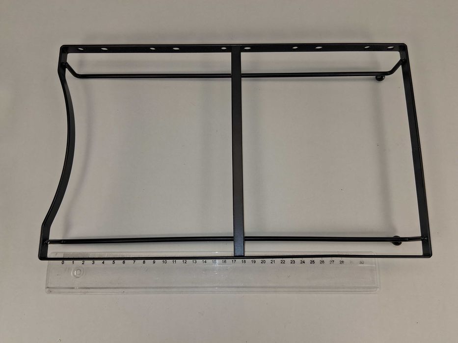 W040 Stojak Metalowy Regał Na Butelki Szafka Organizer Kuchnia Piwnica