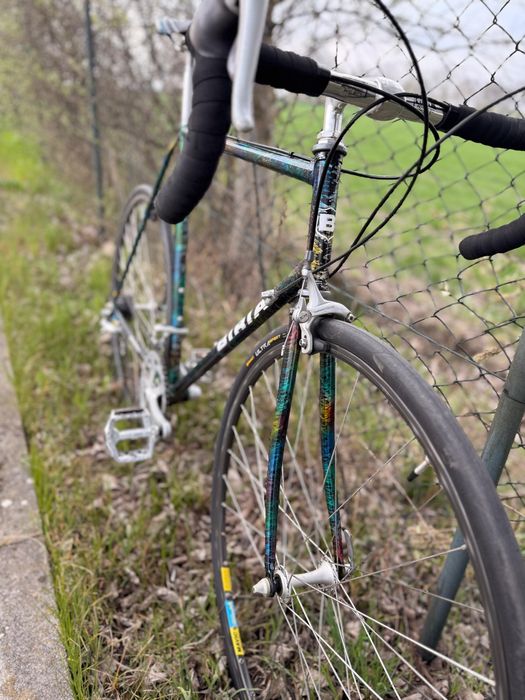 Rower szosowy kolażówka Biria, klamkomanetki,  Shimano 105, Columbus