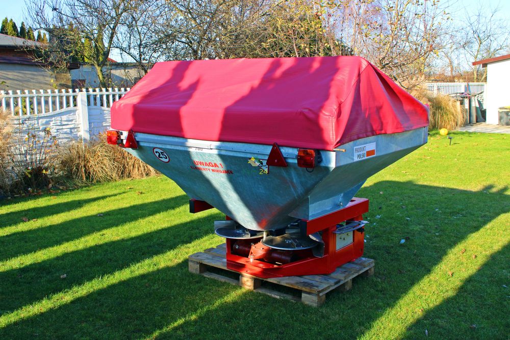 NOWY Rozsiewacz 1000L Rozsiewacz nawozu dwutarczowy ABRA nie STRUMYK