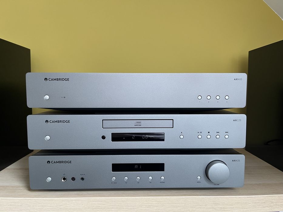 Cambridge Audio zestaw HiFi AXA35, AXC25, AXN10