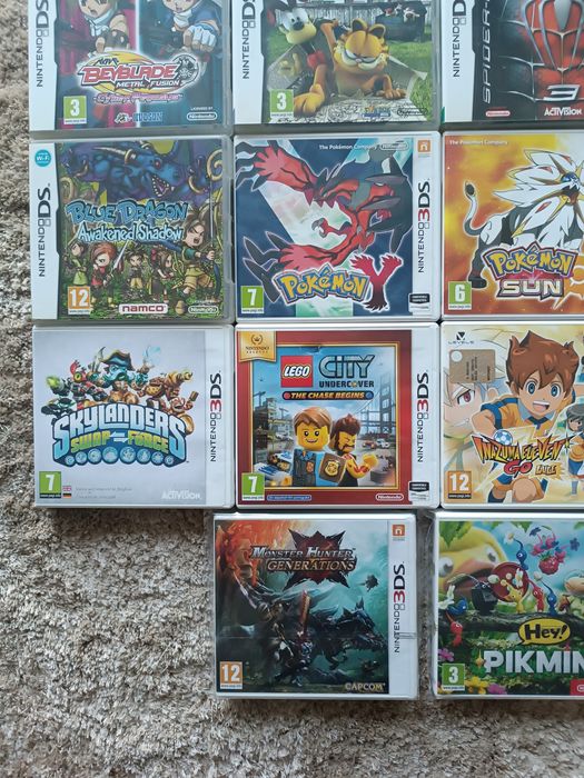 Jogos Nintendo DS e 3DS