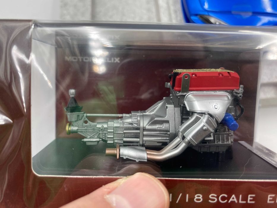 Motorhelix 1:18 Honda S2000 AP2 Bermuda Blue Pearl 3w1 - NOWY (M85107)