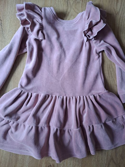 Sukienka welurowa 110