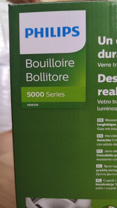 Czajnik szklany Philips HD9339 1,7L 2200W