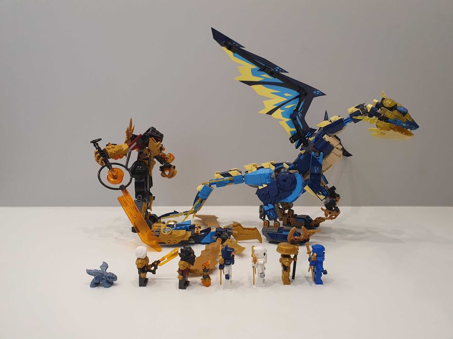 Lego Ninjago71796 Elemental Dragon vs. The Empress Mech, kompletny