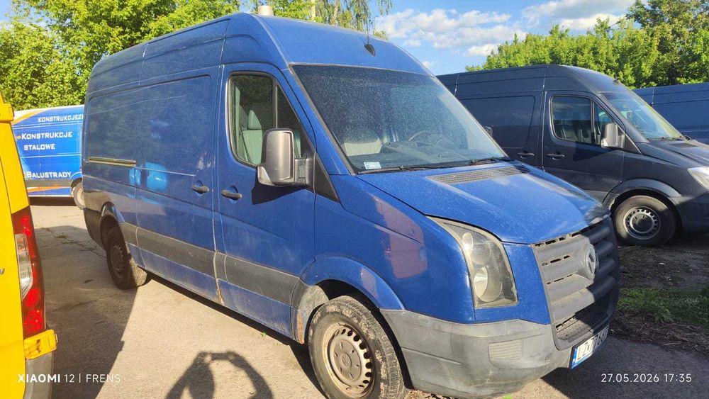 VW Crafter 2009 L2H2 - Uszkodzony silnik
