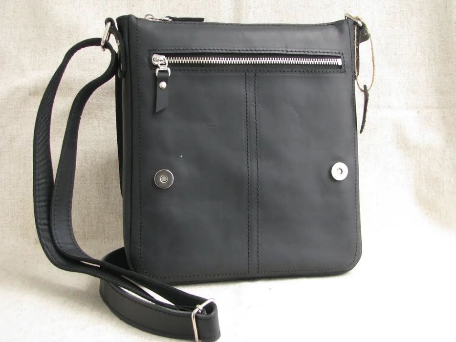 Кожаная сумка барсетка мужская через на плечо чоловіча шкіряна плече