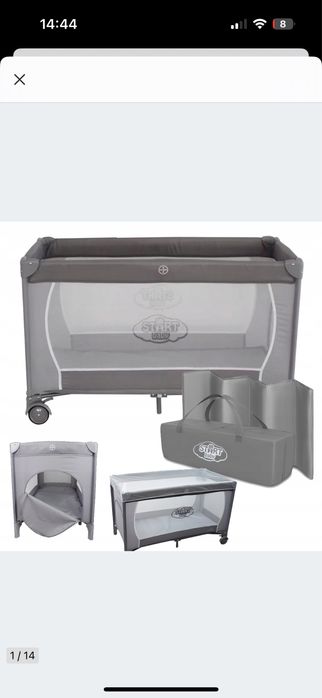 Lóżeczko turystyczne kojec dla dziecka