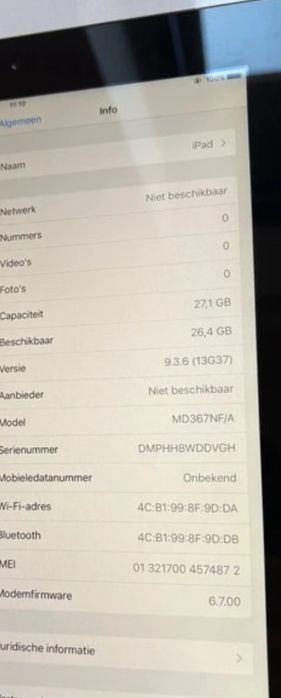 Tablet ipad 3generation