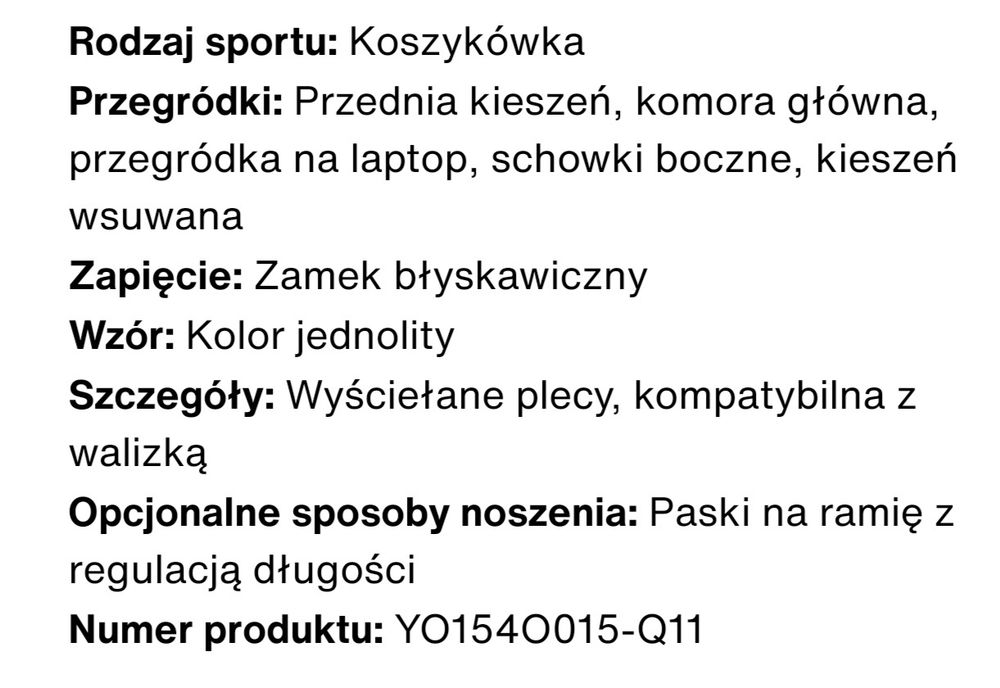 Plecak nowy do szkoły, sport, trekking dużo kieszonek