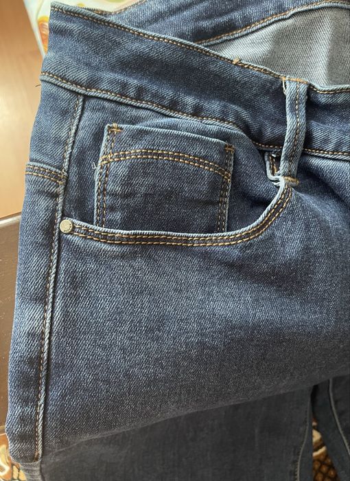 Стильные джинсы Amadge Denim, высокая посадка, как новые!
