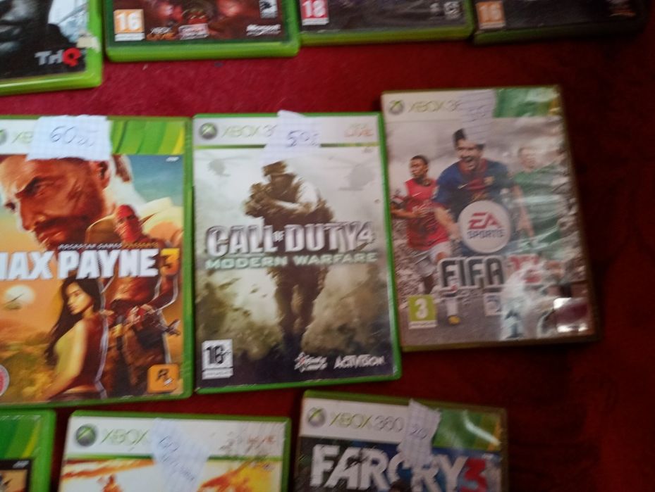 Gry Xbox 360 różne cena za komplet
