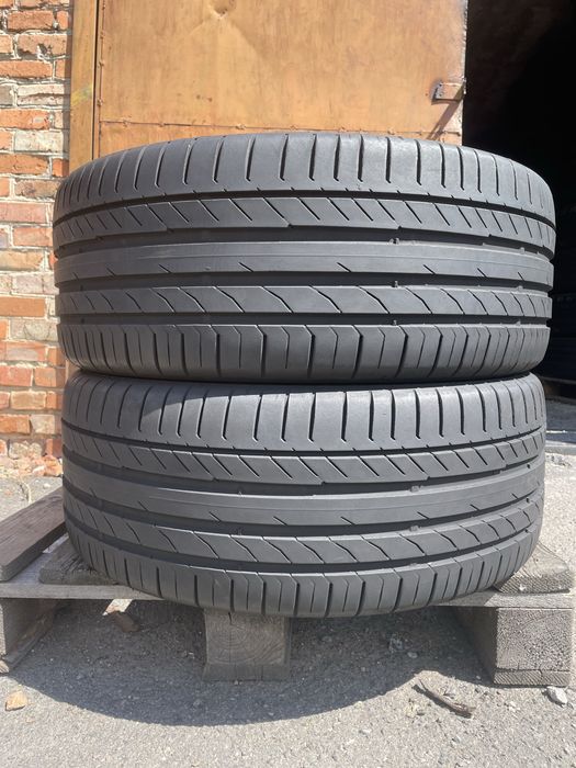 245/45 R19 Continental Sport Contact 5 /2шт./ 2022 рік./ як нові