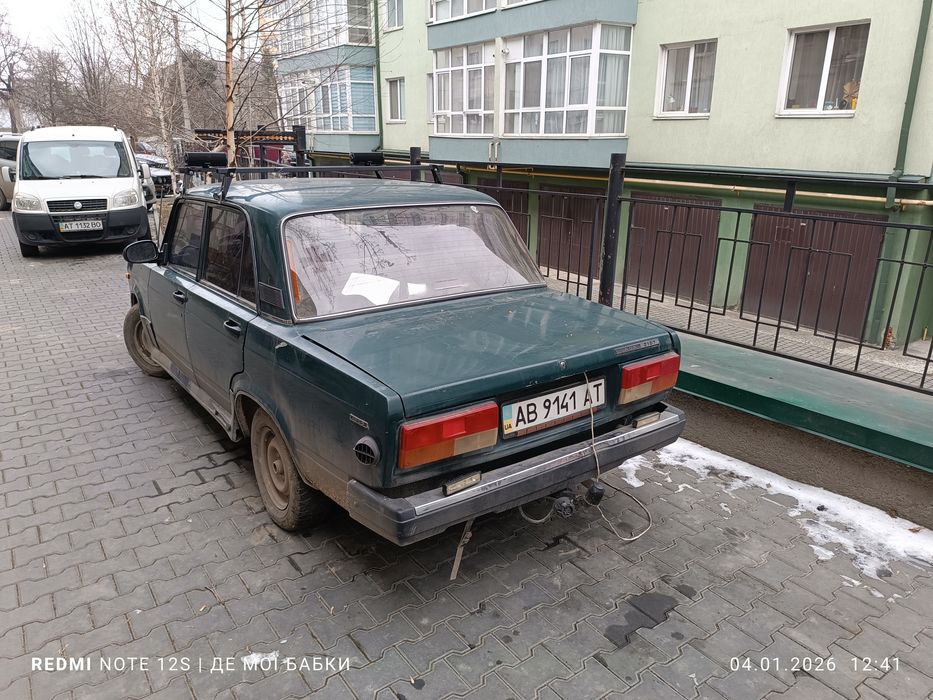 Ваз 2107 зеленого кольору