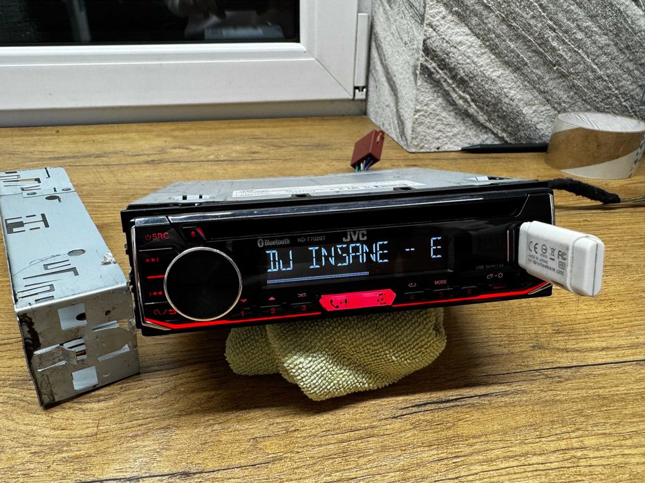 radio samochodowe  JVC KD-T702BT