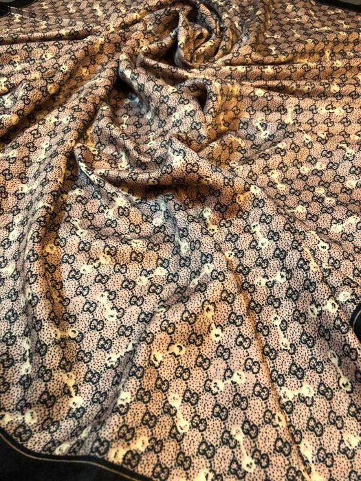 Платок Гуччі 90/90СМ Хустка нова в стилі Gucci wool 100%