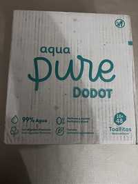 Anúncio Toalhitas Pure Aqua de Dodot 10” 