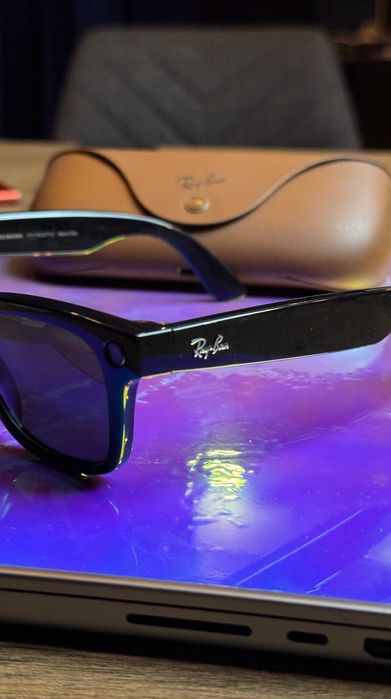 СРОЧНО! Смарт-окуляри Ray-Ban Meta Wayfarer Shiny Black, G15 Green