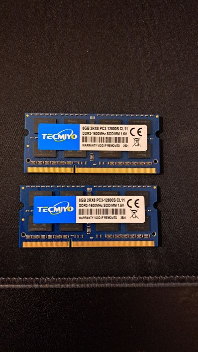 Pamięć Ram DDR3 Sodimm 16GB