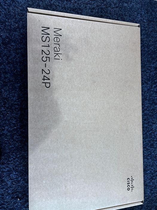 Comutador Cisco Meraki Ms125 24p 24 X 10/100/1000 Poe 4 X 10 Gigabit
