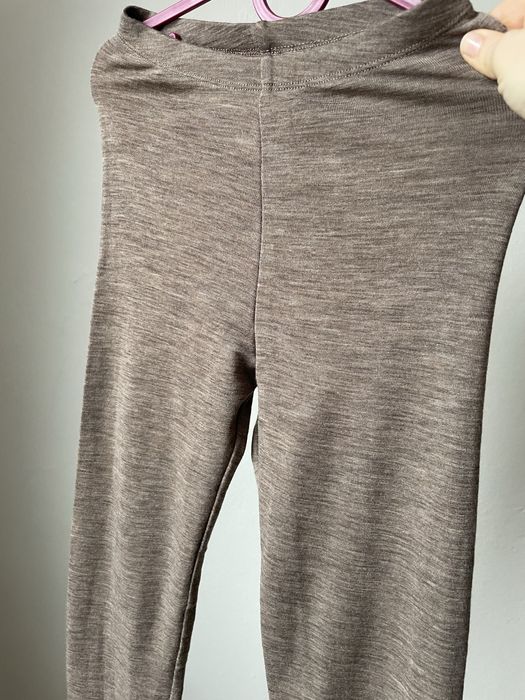 Getry legginsy lindex merino wełna xs termiczne