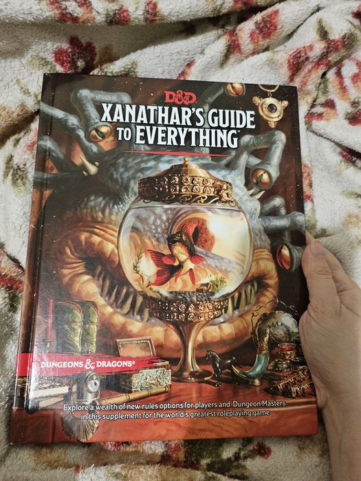 DnD Xanathar's Guide to Everything (корник по днд)