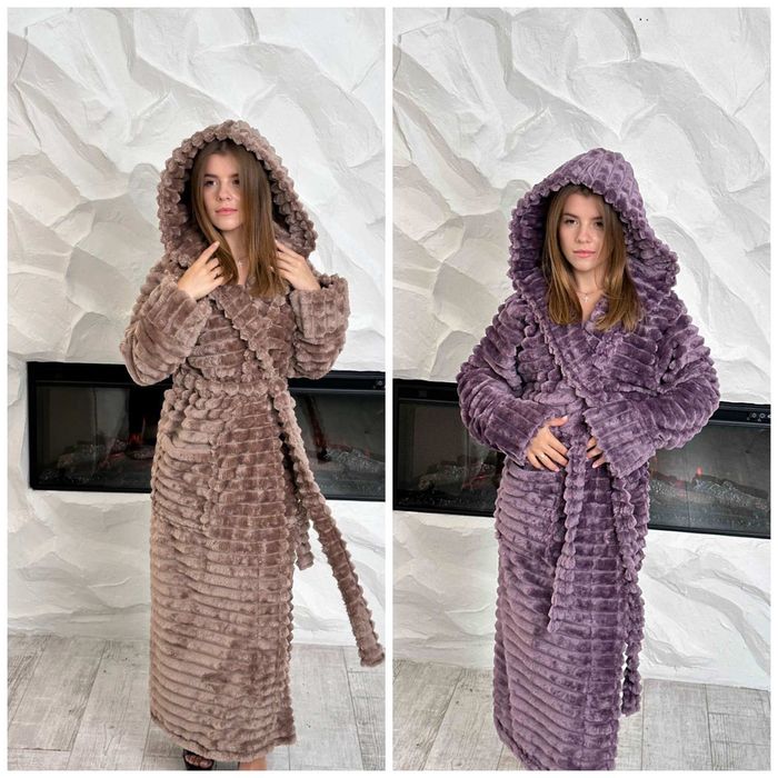 Халат жіночий махровий Шарпей