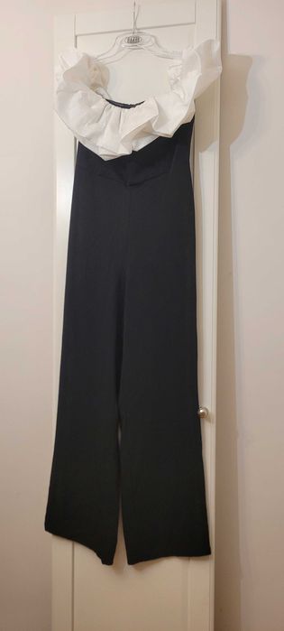 Kombinezon czarny wieczorowy