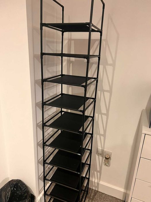 Wysoki organizer pudełka przechowywanie 10 poziomów wąski