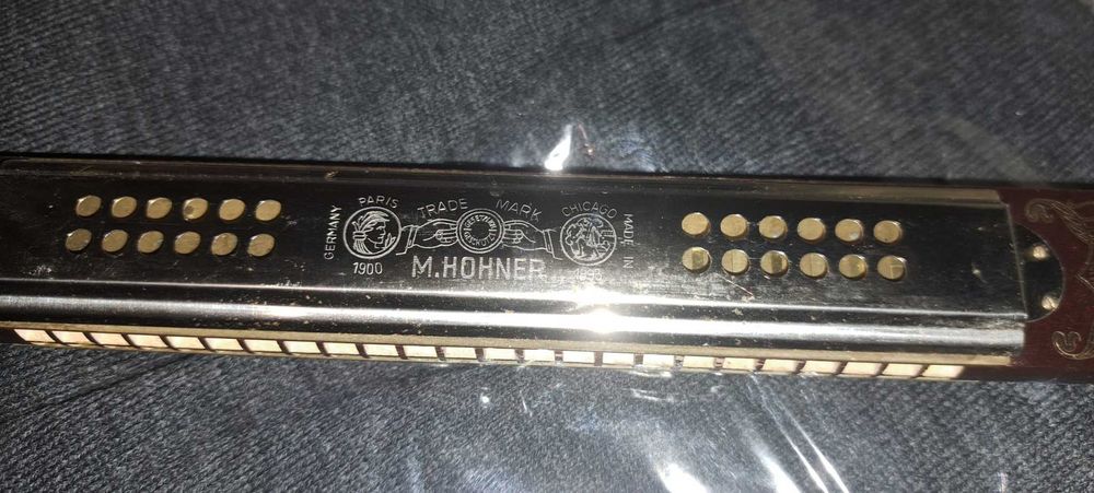 Sprzedam Tremolo Harmonica 6 Side M Hohner 1893 - 1900 made in germany