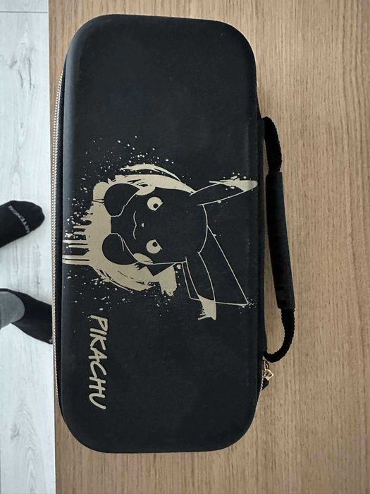 Switch Konsola, 64GB OLED Legend of Zelda + Etui + Folia + Karta 128GB