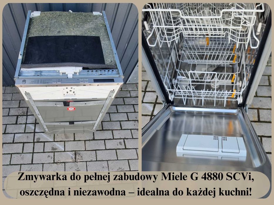 Zmywarka do zabudowy Miele G 4880 SCVi, szer. 45 cm, cicha, oszczędna