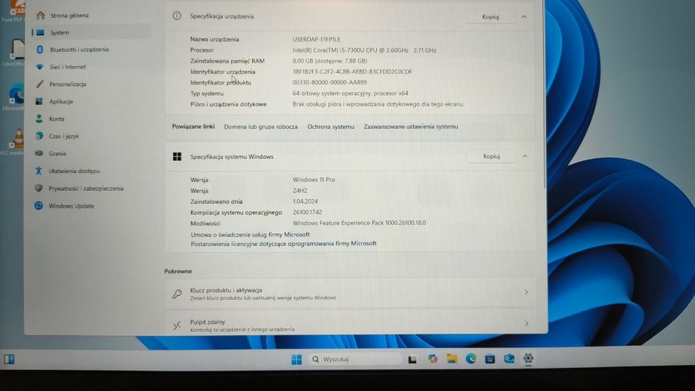 Laptop DELL 14 i5 8gb 240 ssd windows 11