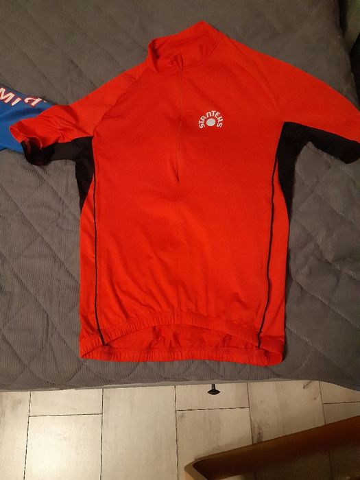 5 koszulek i bluza na rower za 100 zl