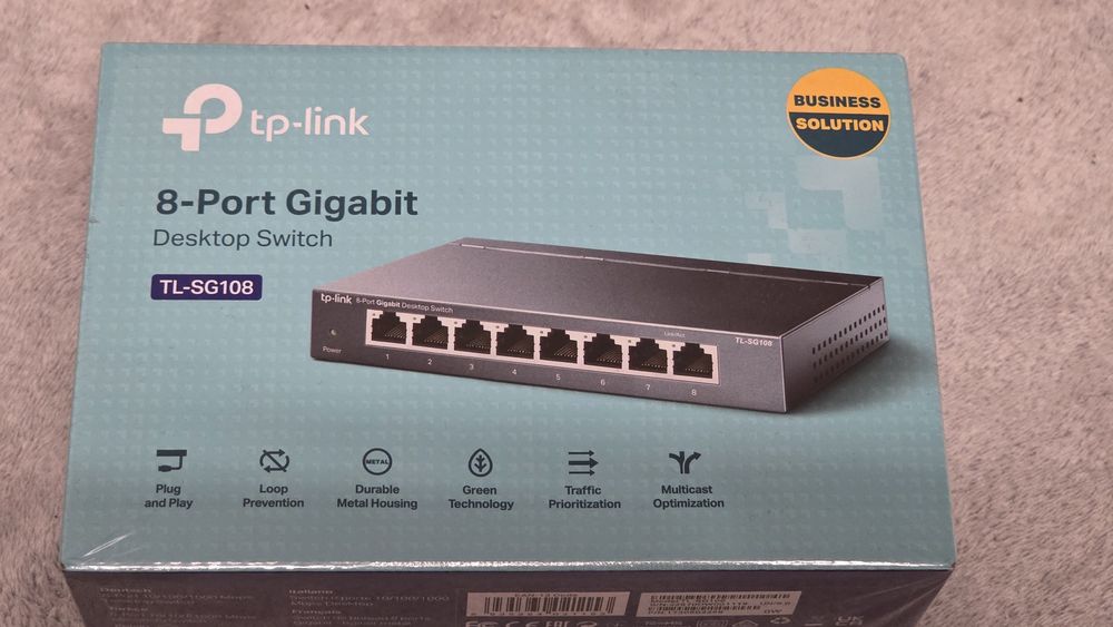 Przełącznik sieciowy switch TP-link Sg108
