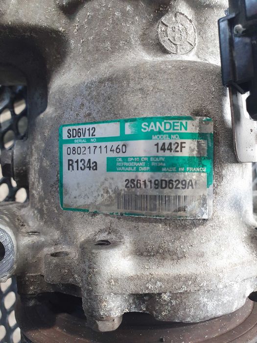 Kompresor sprezarka klimatyzacji Ford Fiesta mk5 1.4 hdi tdci