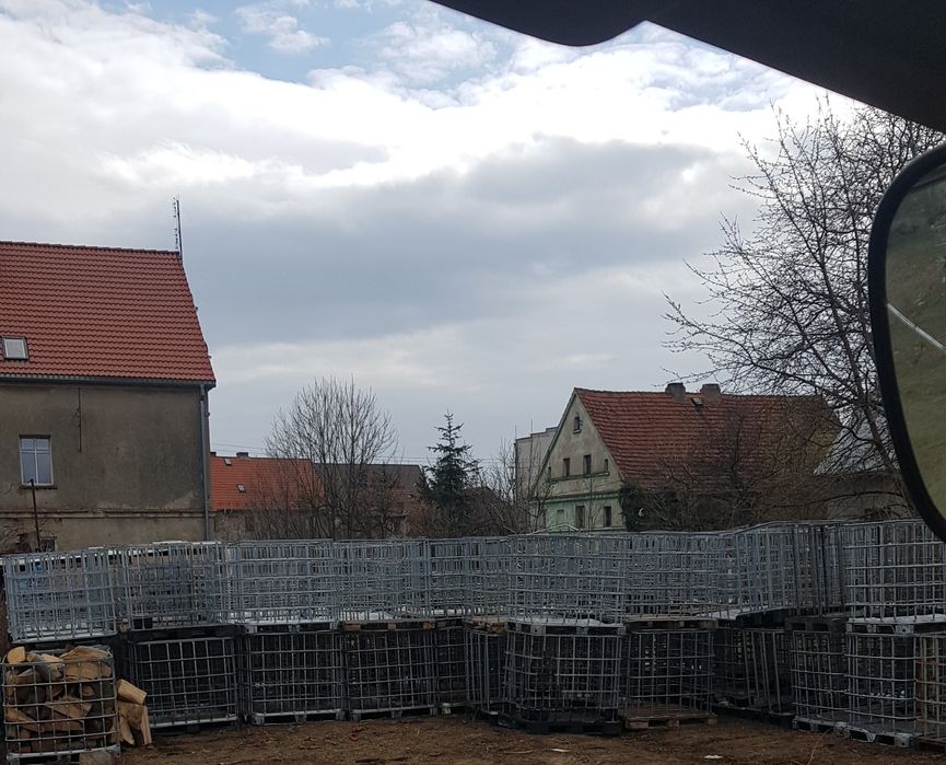 Kosze na drewno ibc 1000l i 600l